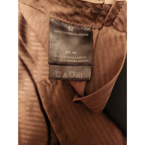 Haggar Mens Black Dress Pants Size 52W NWT - Picture 5 of 5